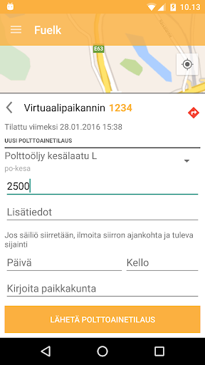 Android application Fuelk screenshort