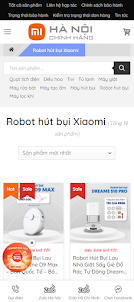 Robot hút bụi Xiaomi Mihanoi