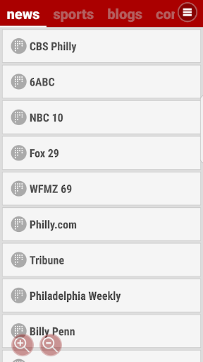 Android application Restless Philly - News Phily screenshort
