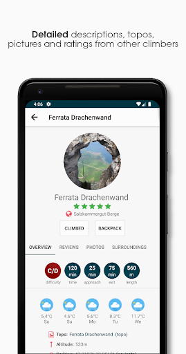 FerrataGuide Ferrata database