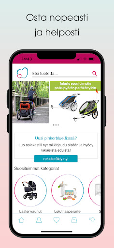 Android application pinkorblue.fi screenshort