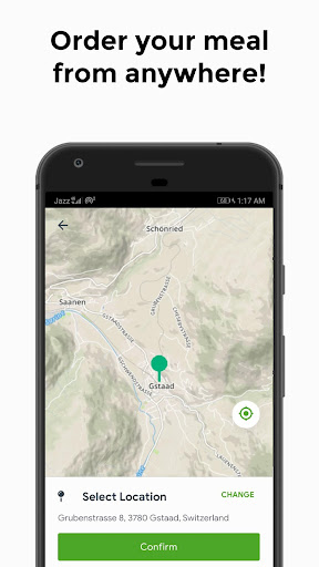 Android application GoGstaad screenshort