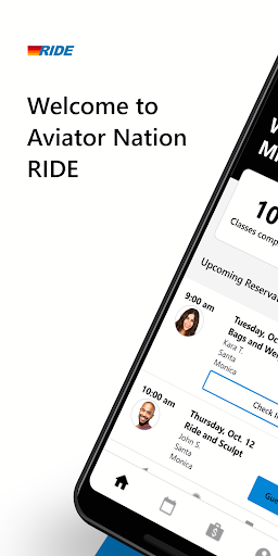 Android application Aviator Nation RIDE screenshort