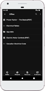 Mobile Electrician Pro Bildschirmfoto