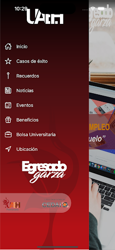 Android application Egresados Garza screenshort