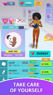Baby & Mom – Pregnancy Idle 3D Simulator Mod Apk 1.7.1 2