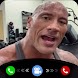 Dwayne Johnson Video Call Fake - Androidアプリ