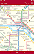 screenshot of Paris Metro – official metro map and train times
