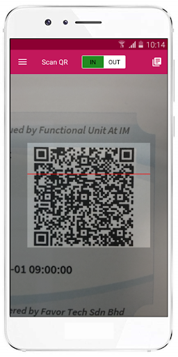 EventKing Scanner Screen 3