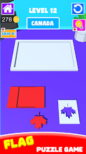 Flag Painting: Puzzle Game 3D