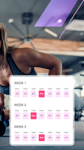 Screenshot of Workout Plan: Fitness Tracker