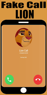 Fake Call Lion - Prank Call