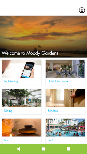 Android application Moody Gardens screenshort