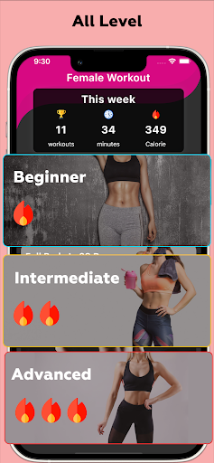 Screenshot of Women Workout - Fit At Home