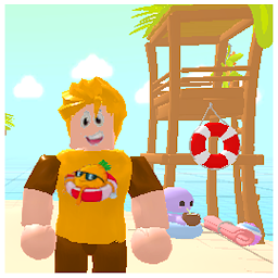 Obby Parkour Beach Island