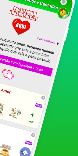 Figurinhas de Amor e Cantadas Screen 2