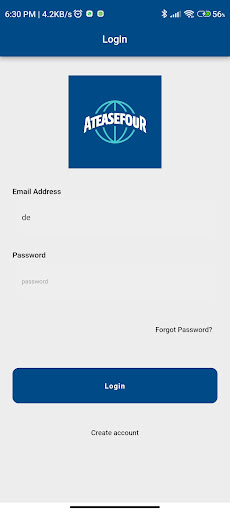 Android application Ateasefuor screenshort