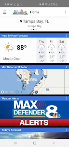 Max Defender 8 Weather App