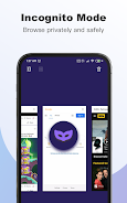 Fiery Browse - Cepat & Pribadi screenshot 1