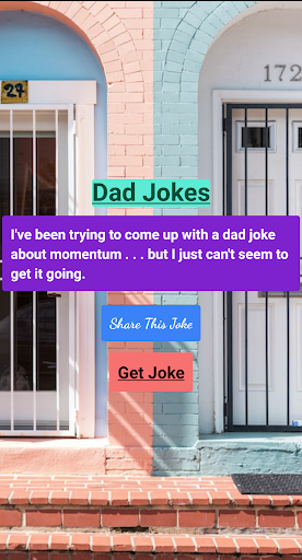 Random Dad Jokes Screen 3