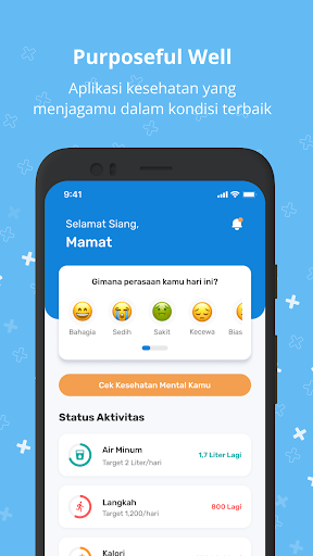 Android application Purposeful Well screenshort