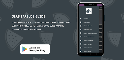 Android application JLab Earbuds Guide screenshort