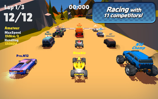 Minicar io: Messy Racing