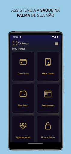 Android application Prime Saúde screenshort