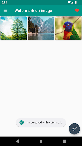 Watermark on photo - image