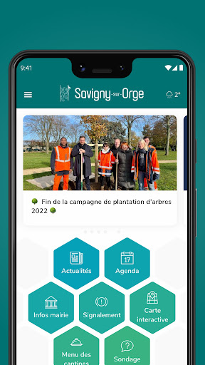 Android application Ville de Savigny-sur-Orge screenshort