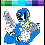 Hero Rangers Coloring book icon