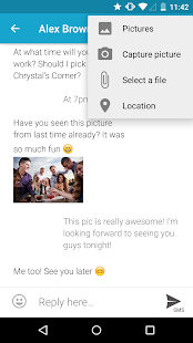 mysms SMS Text Messaging Sync Screenshot