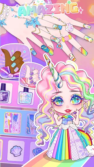Hair Doll Dress Up Game - Screenshot 2
