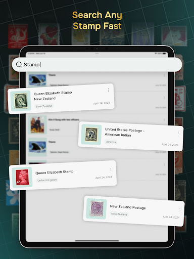 Screenshot of Stamp Value Stamp Identifier