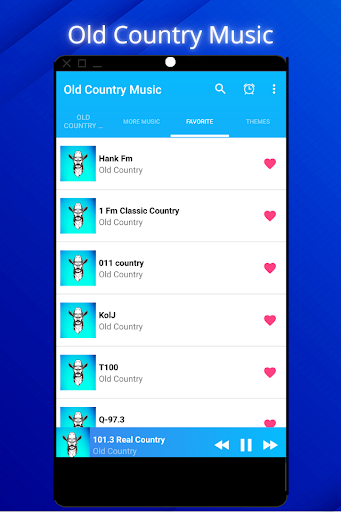 Old Country Music App Screen 2