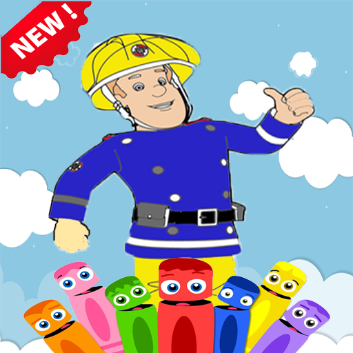 Firefighter Coloring Book : Sa Header - AppWisp.com