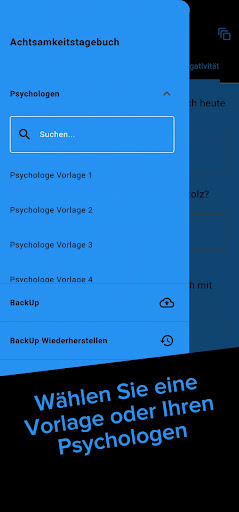 Android application Achtsamkeitstagebuch Lite screenshort