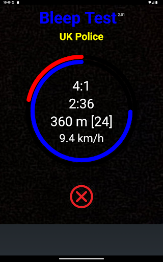 Bleep Test - UK Police screenshot 7