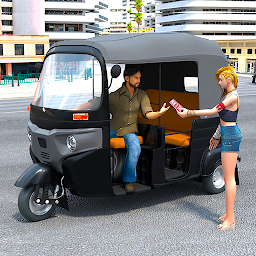 Rickshaw Driver Tuk Tuk Game: imaxe da icona