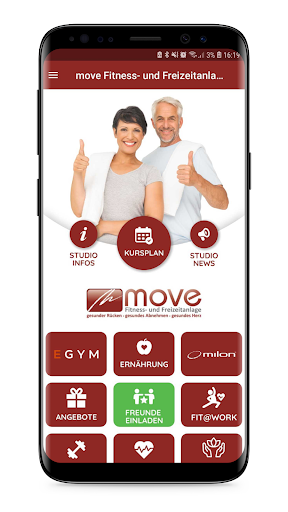 move Fitness- & Freizeitanlage Screenshot 1 - AppWisp.com