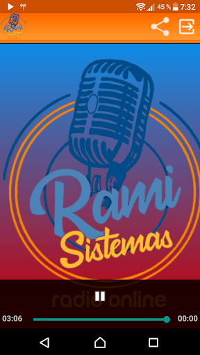 Android application Rami Sistemas screenshort