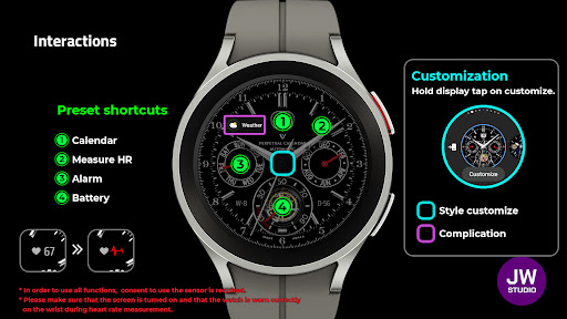 JW114 jwstudio watchface Screen 3