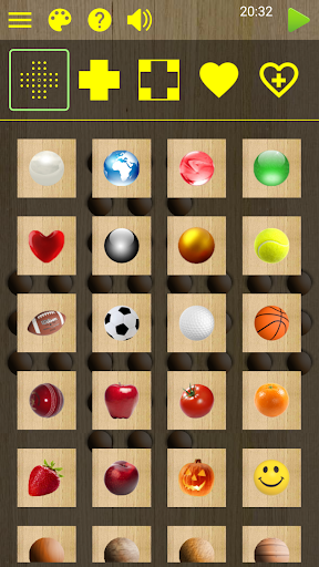 Screenshot of Marble Solitaire Puzzle