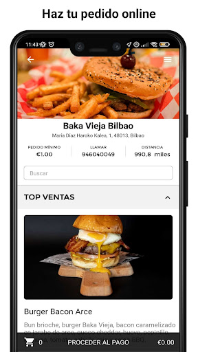 Baka Vieja Burger Shop Screen 2