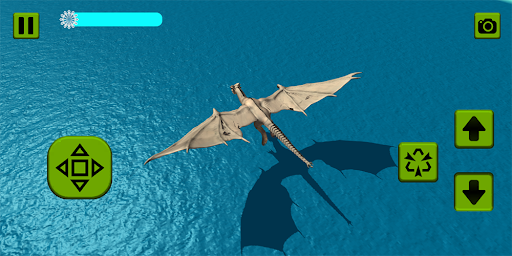 Android application Dragon fly fire simulator 3D screenshort
