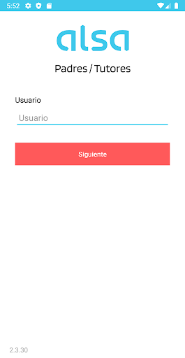 Android application Alsa Colegios screenshort