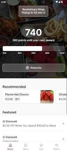 Android application Revolutionary Wings screenshort