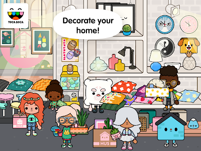 Baixar Toca Life Neighborhood Mod APK 2024 (dinheiro infinito) 3