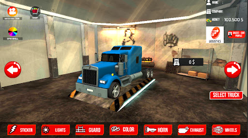 Truck Diaries Game Screen 2