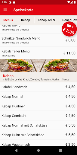 Kebap Pizza Kottingbrunn Screen 3